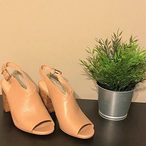 Antonio Melani *NEW* Calf Leather Open Toe Shoe